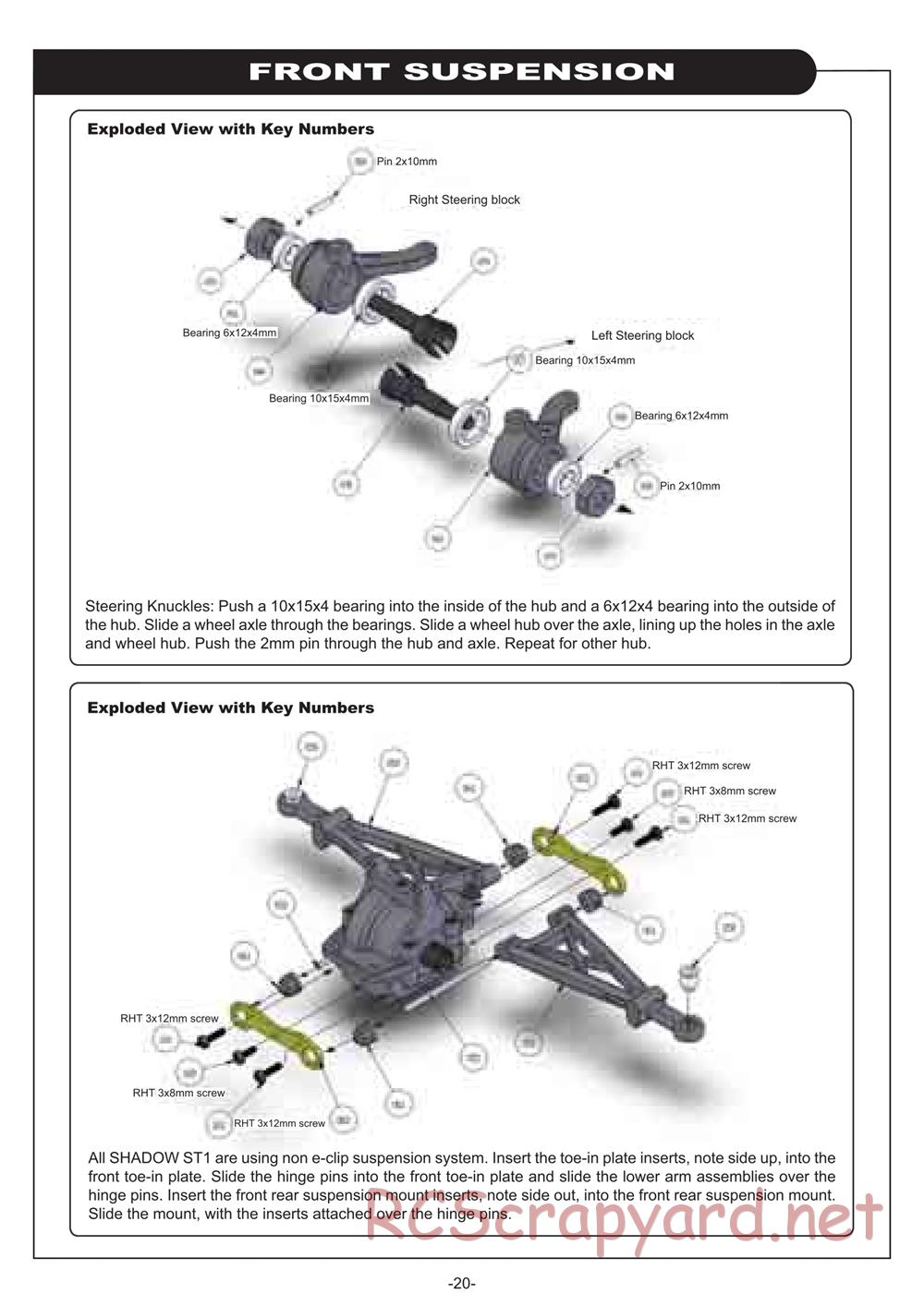 GS-Racing - Shadow ST1 - Manual - Page 20