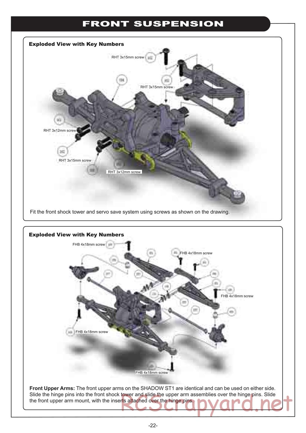 GS-Racing - Shadow ST1 - Manual - Page 22