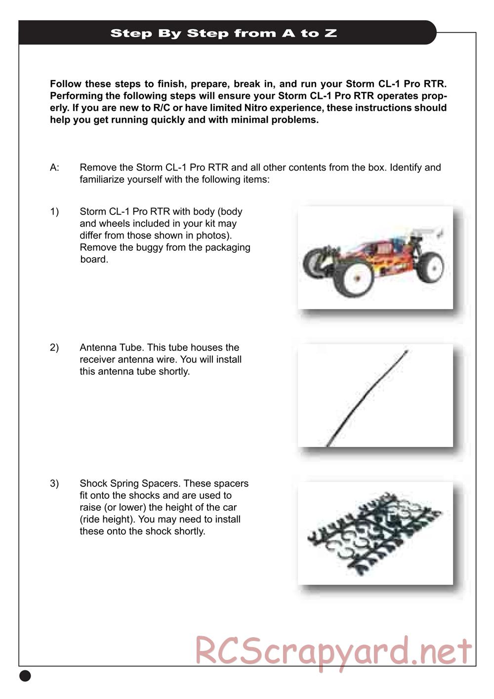 GS-Racing - Storm CL-1 Pro - Manual - Page 6