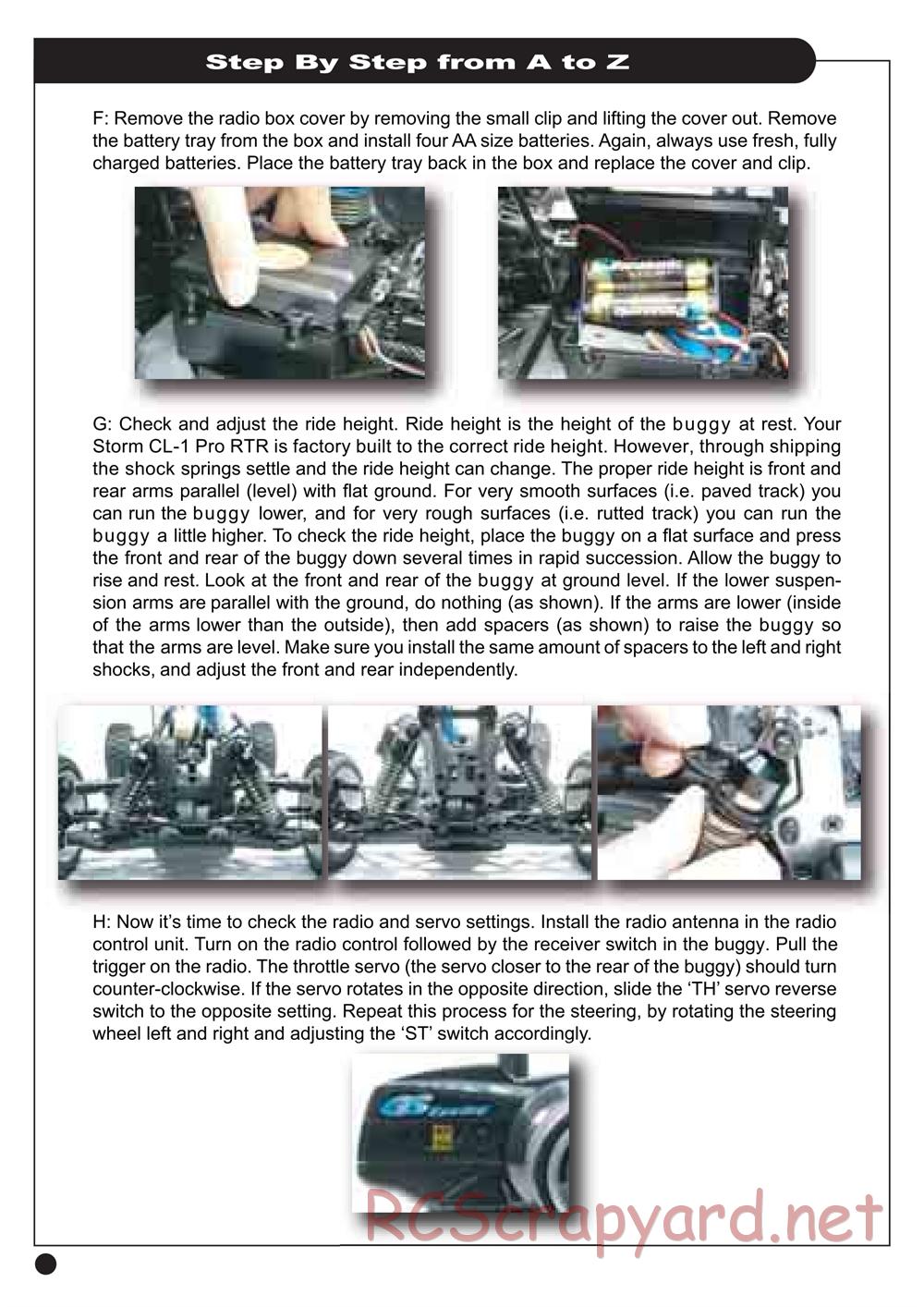 GS-Racing - Storm CL-1 Pro - Manual - Page 10
