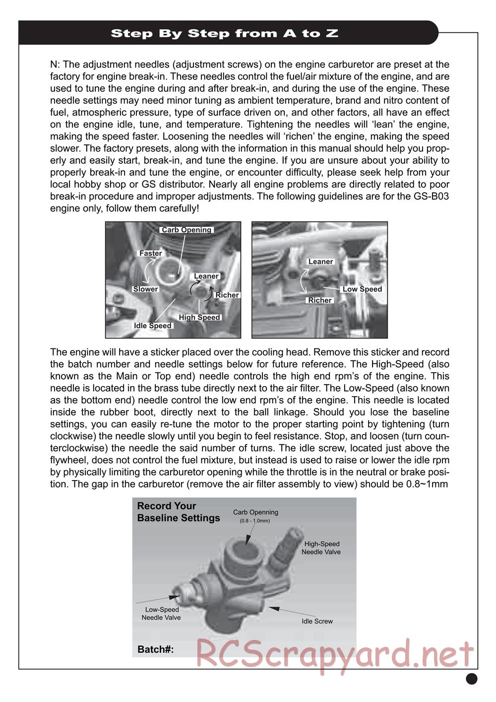 GS-Racing - Storm CL-1 Pro - Manual - Page 13
