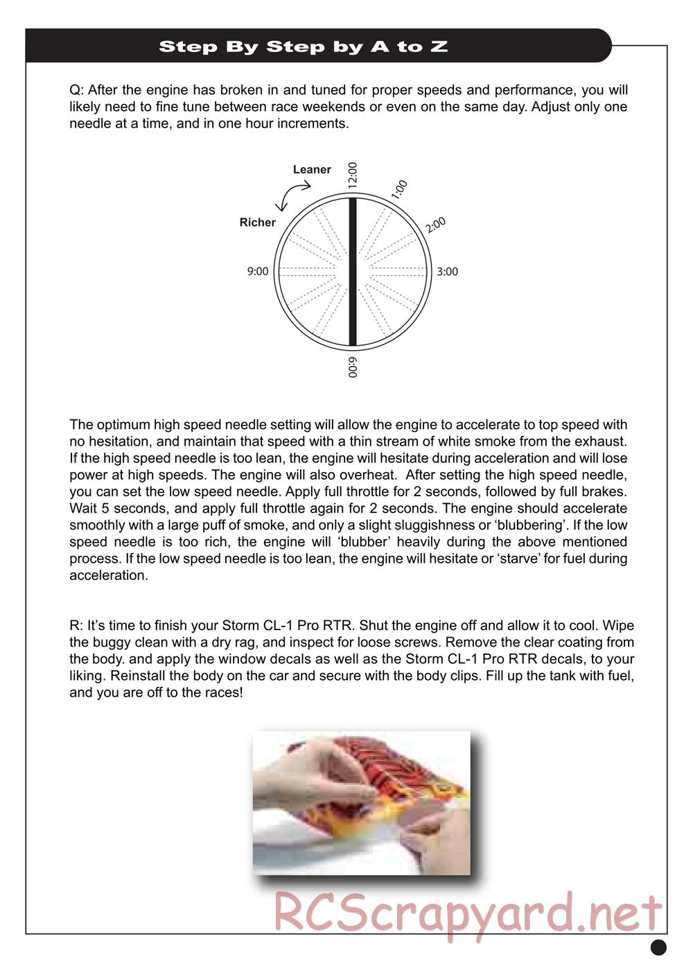 GS-Racing - Storm CL-1 Pro - Manual - Page 15