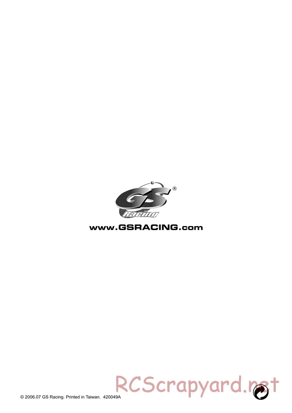 GS-Racing - Storm CL-1 Pro - Manual - Page 59
