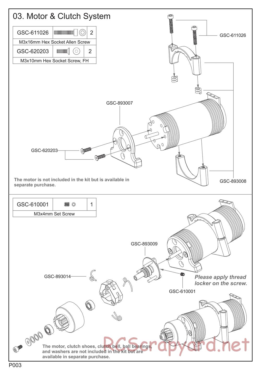 GS-Racing - Storm CLXE Conversion Kit - Manual - Page 4