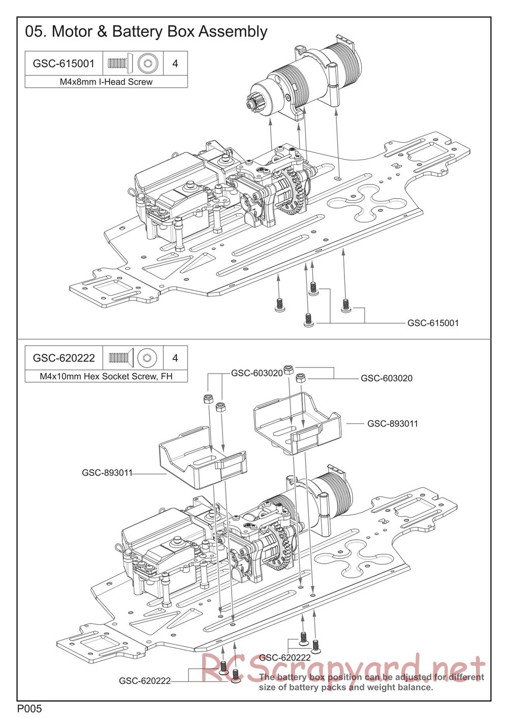 GS-Racing - Storm CLXE Conversion Kit - Manual - Page 6