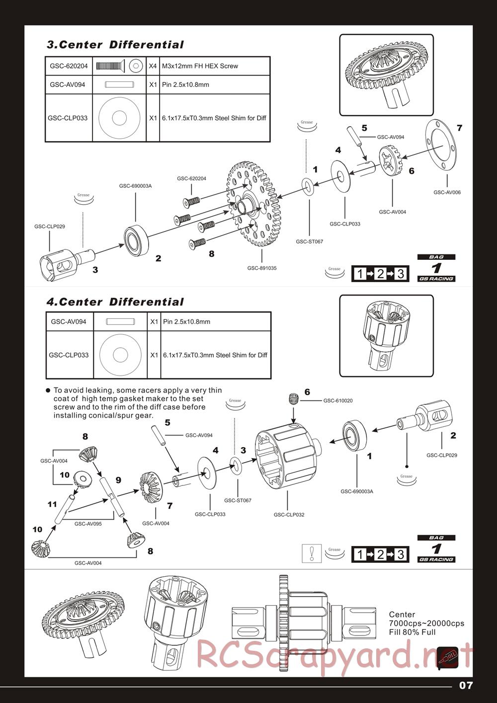 GS-Racing - Storm CLX - Manual - Page 7