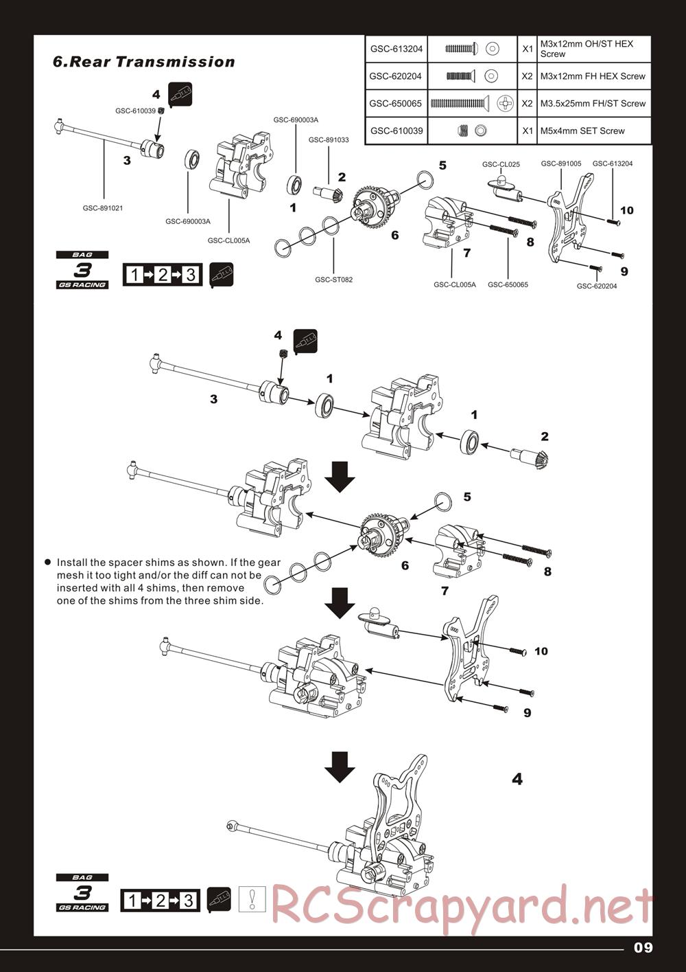 GS-Racing - Storm CLX - Manual - Page 9