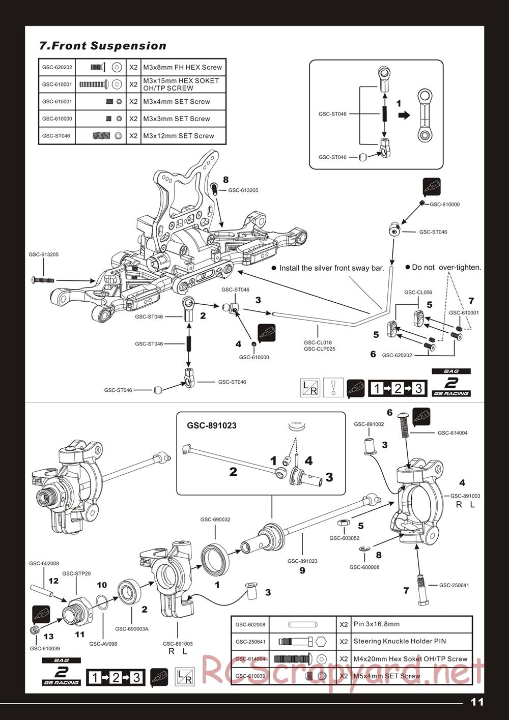 GS-Racing - Storm CLX - Manual - Page 11