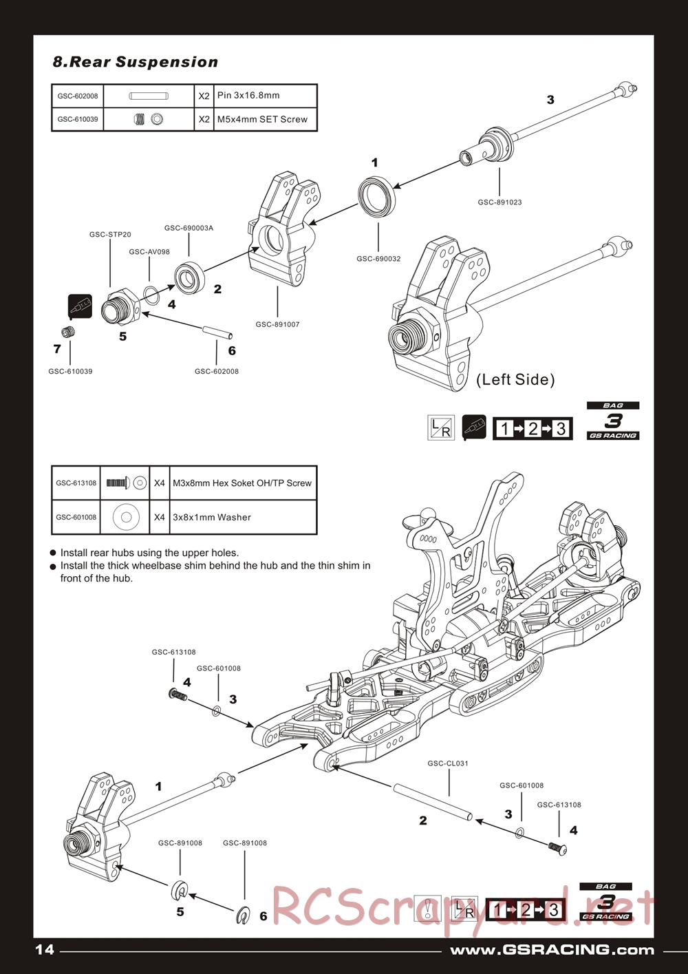 GS-Racing - Storm CLX - Manual - Page 14