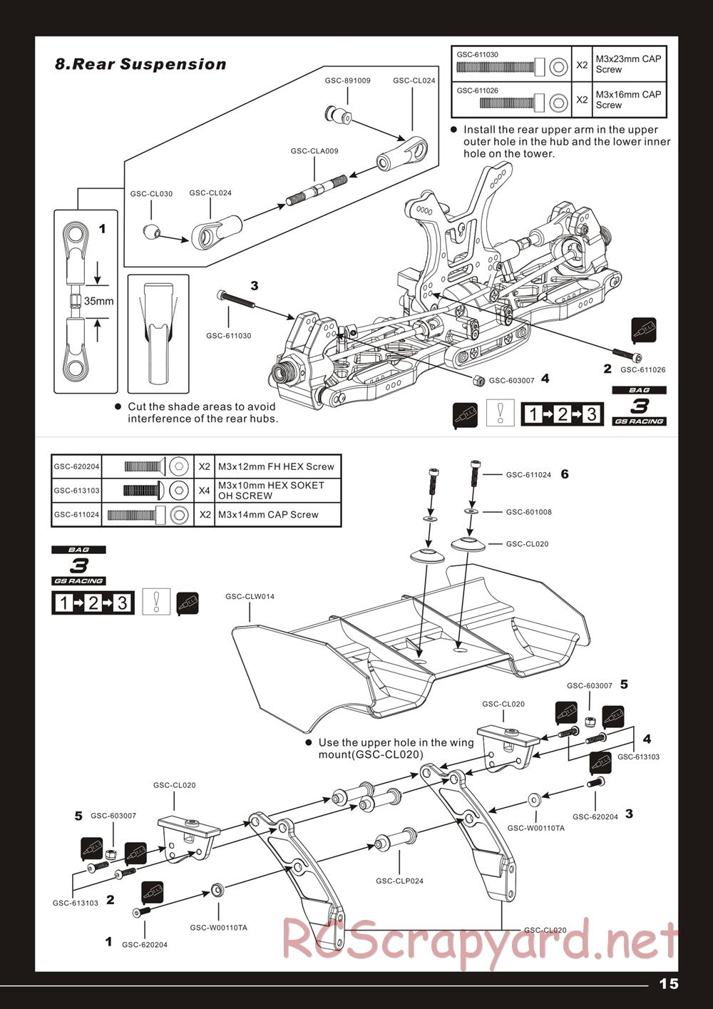 GS-Racing - Storm CLX - Manual - Page 15