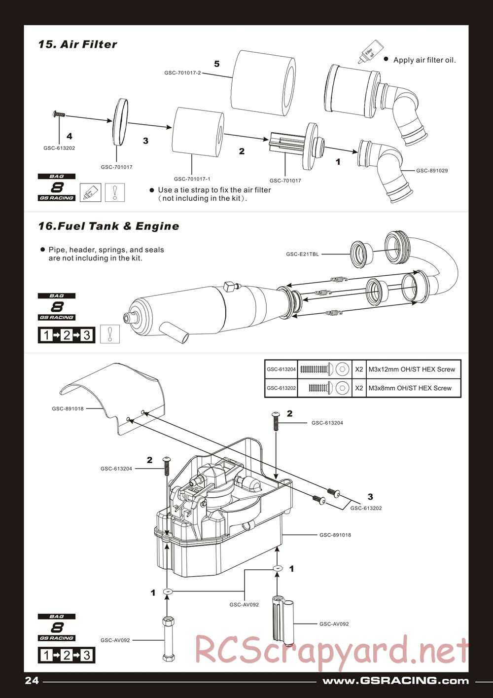 GS-Racing - Storm CLX - Manual - Page 24