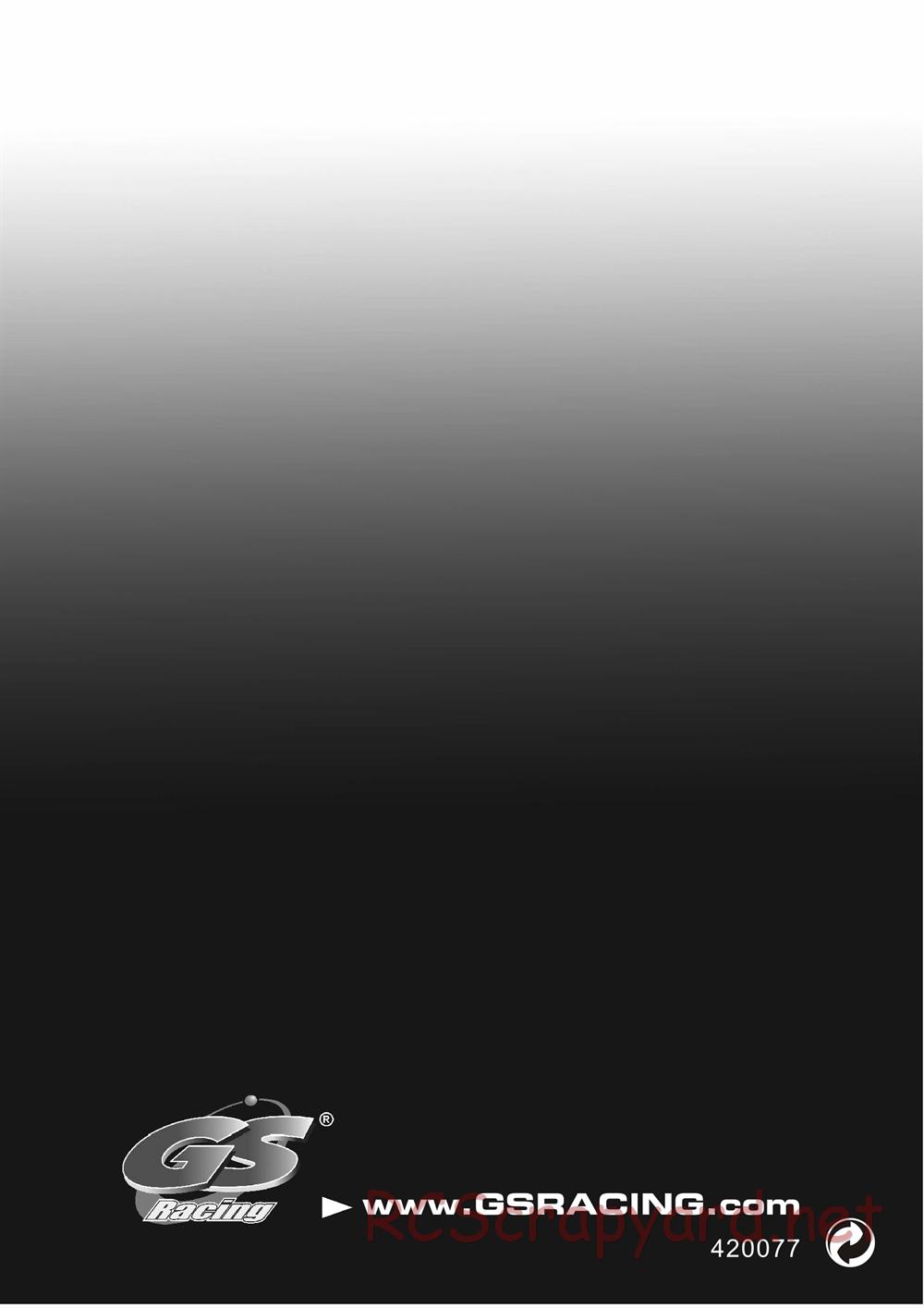 GS-Racing - Storm CLX - Manual - Page 36