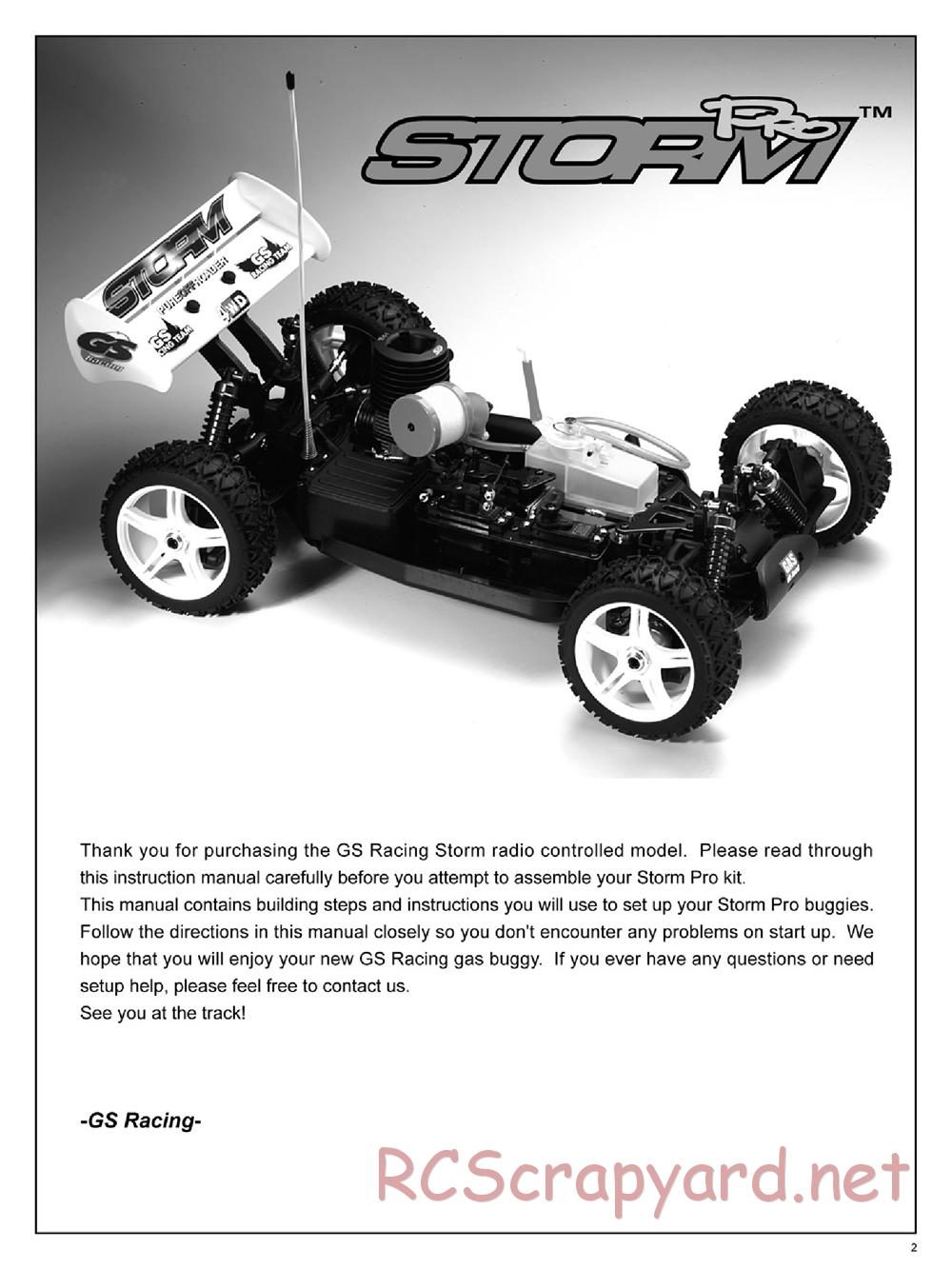 GS-Racing - Storm - Manual - Page 2
