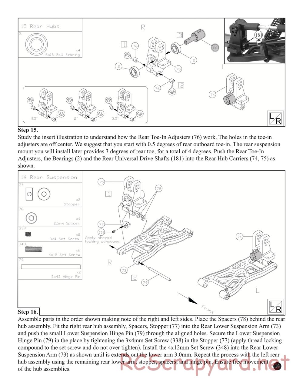 GS-Racing - Storm Unlimited Truck - Manual - Page 17
