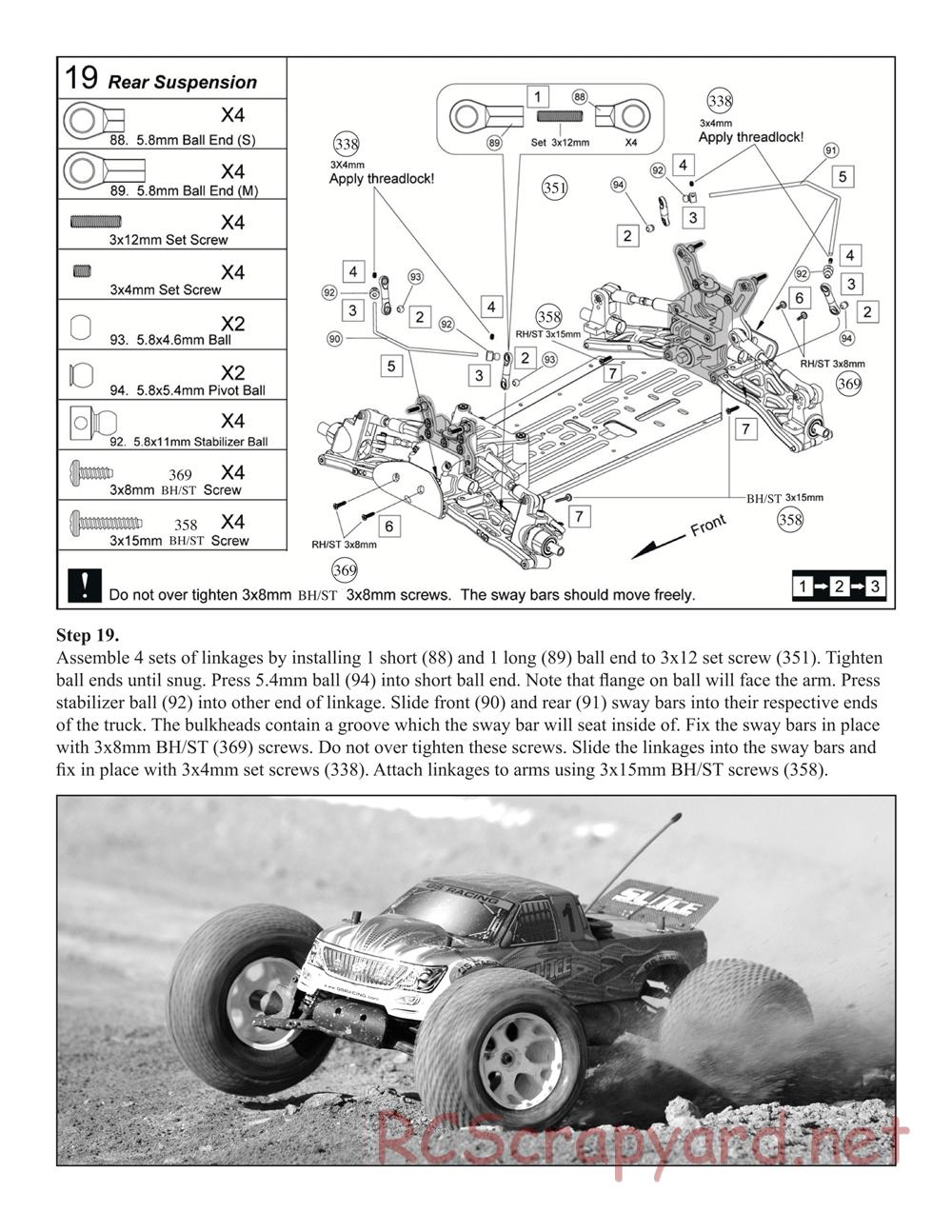 GS-Racing - Storm Unlimited Truck - Manual - Page 20