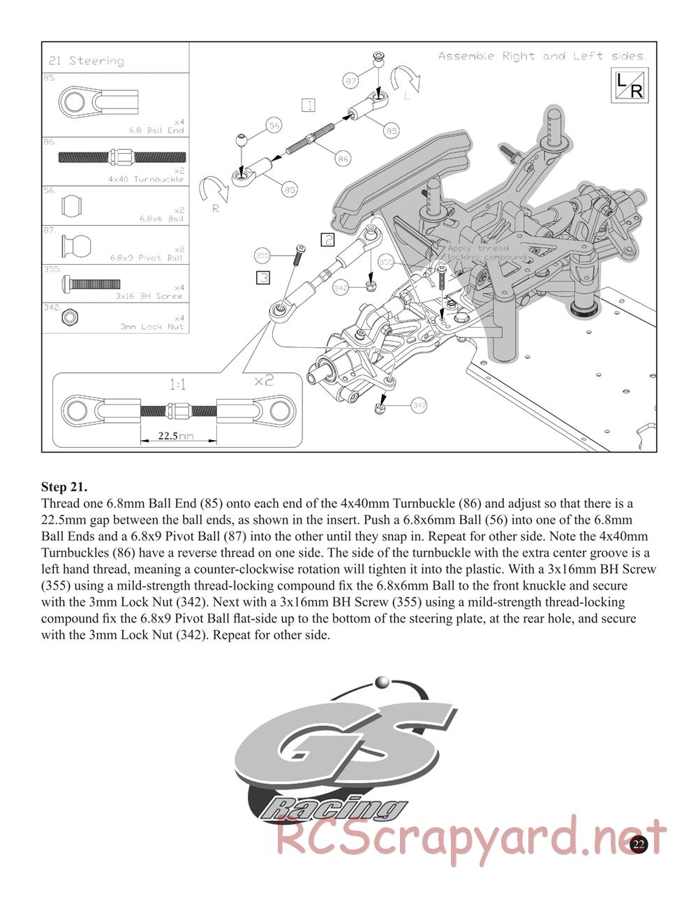 GS-Racing - Storm Unlimited Truck - Manual - Page 21