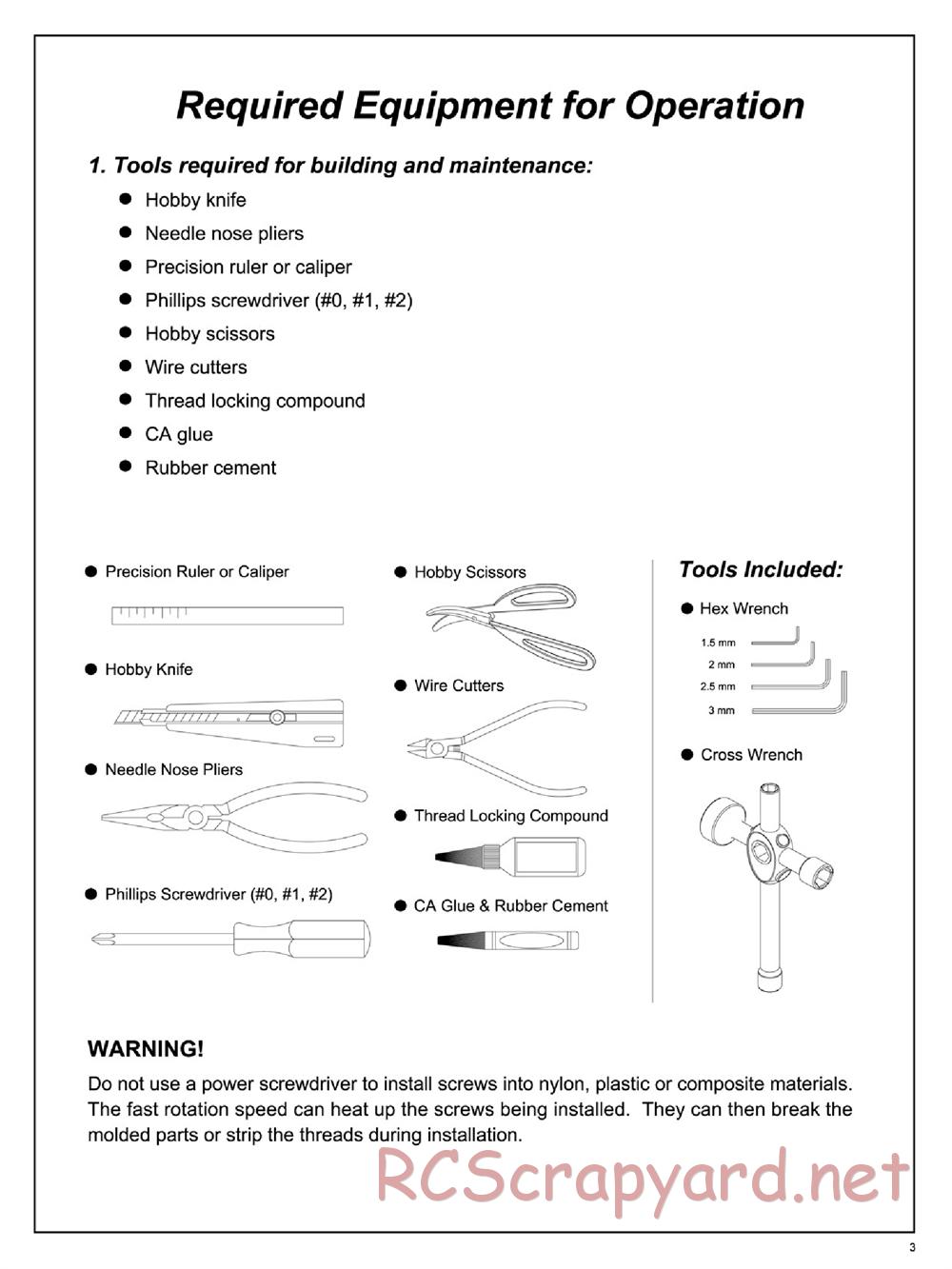 GS-Racing - Storm - Manual - Page 3