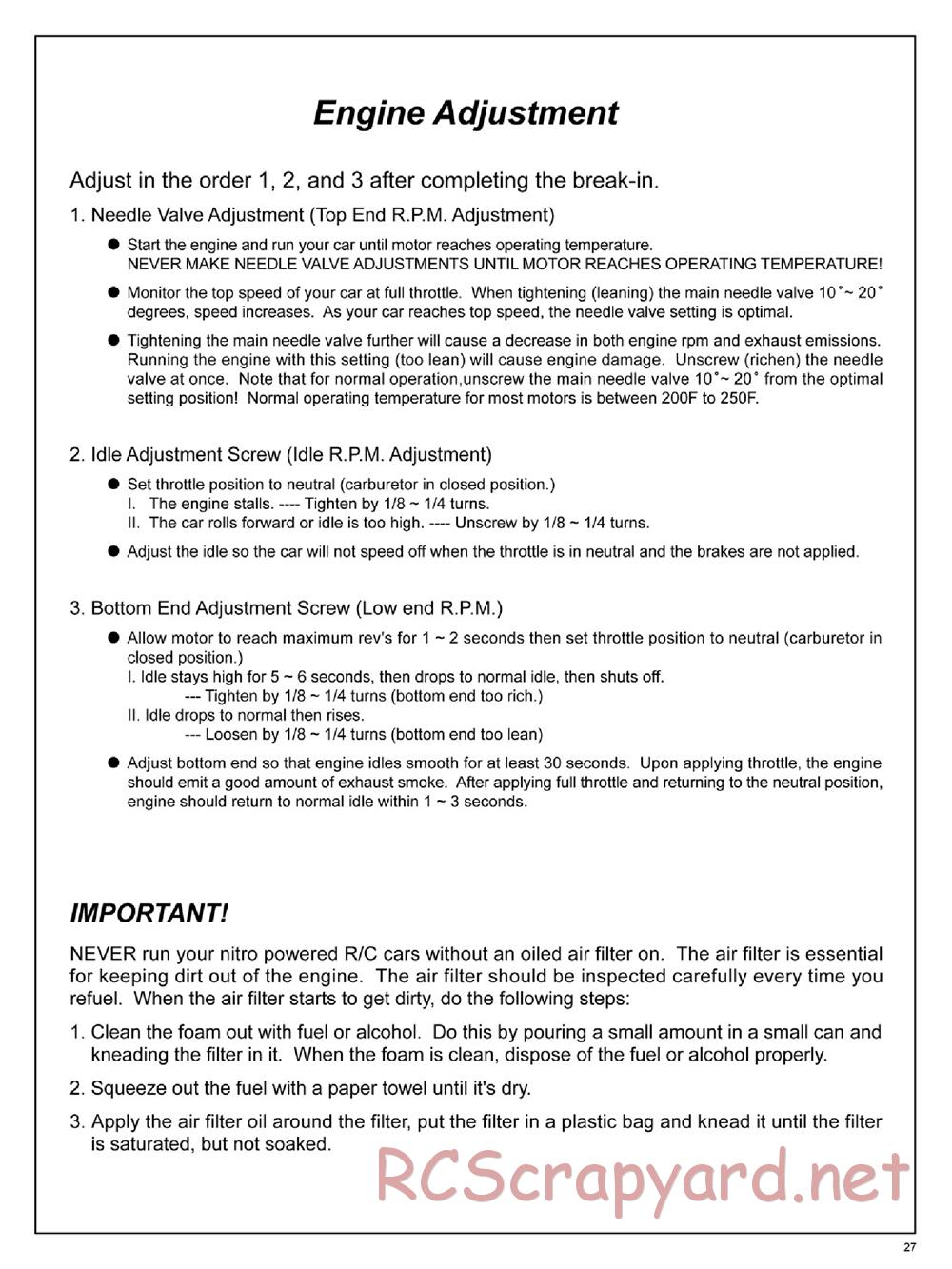 GS-Racing - Storm - Manual - Page 27