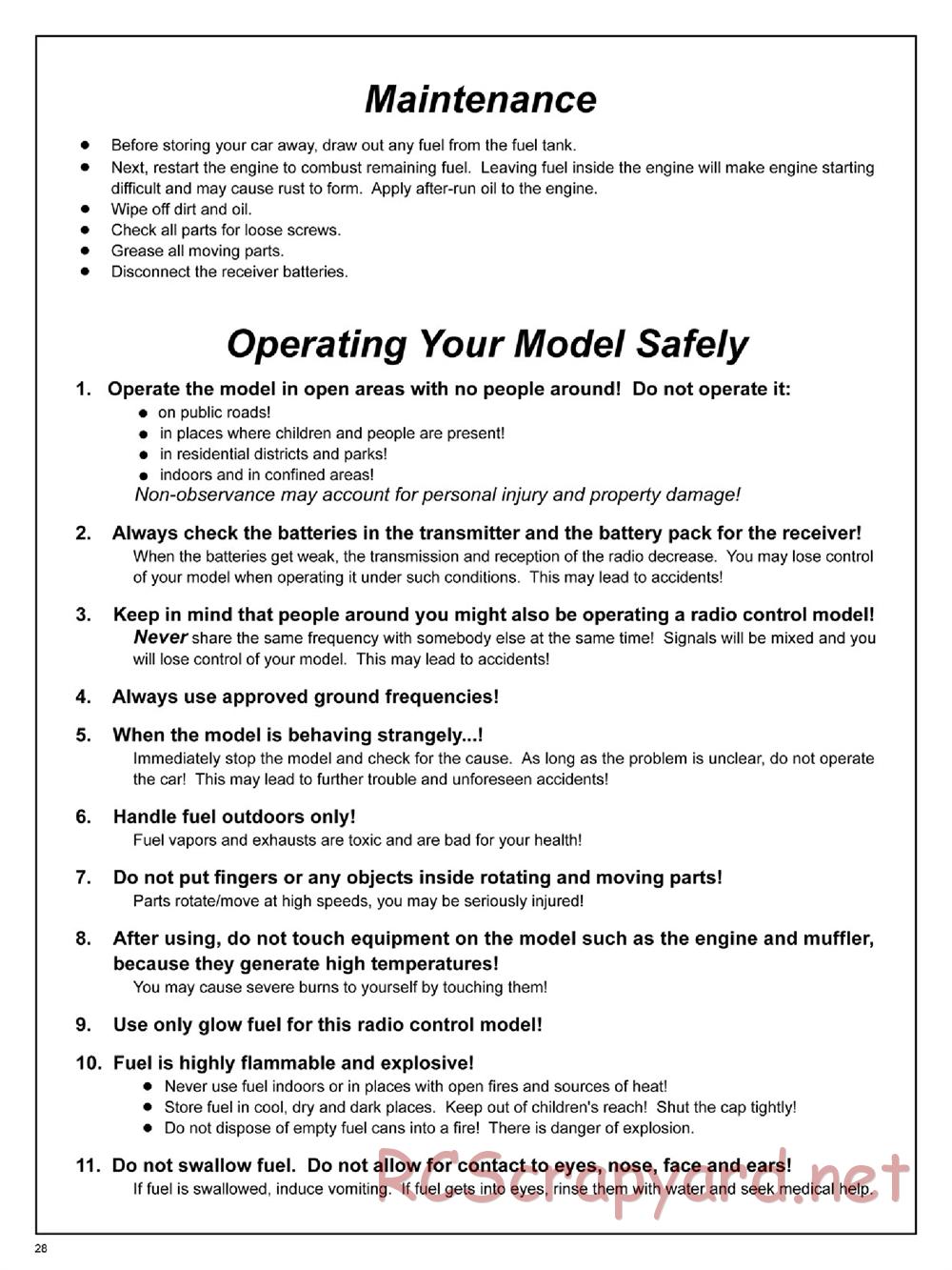GS-Racing - Storm - Manual - Page 28