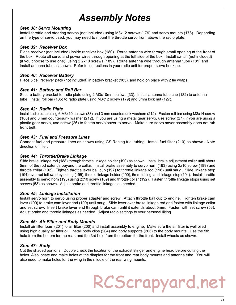 GS-Racing - Vision Pro - Manual - Page 33
