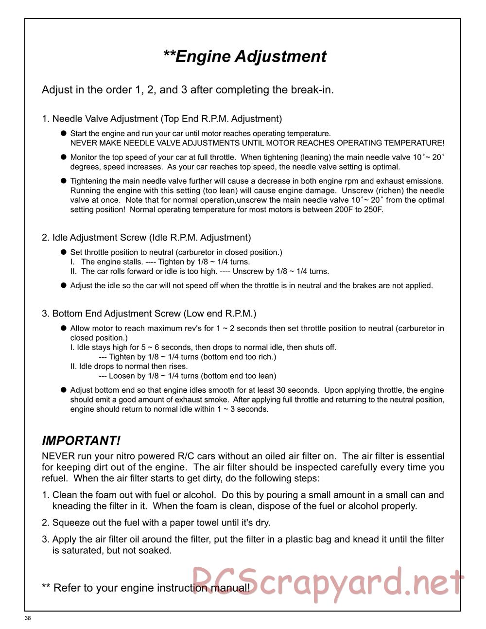GS-Racing - Vision Pro - Manual - Page 38