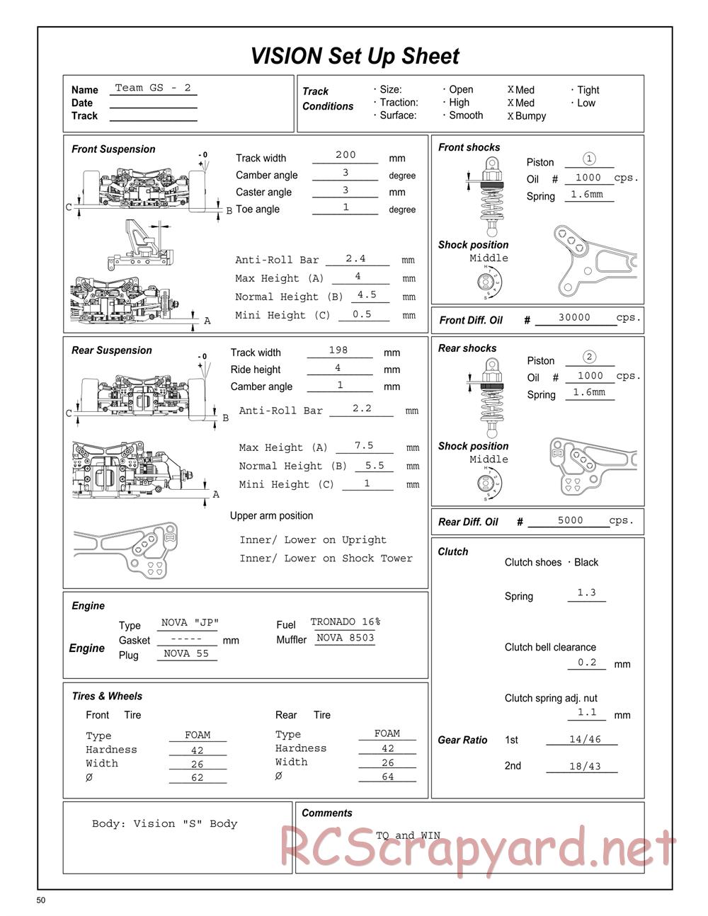 GS-Racing - Vision Pro - Manual - Page 50