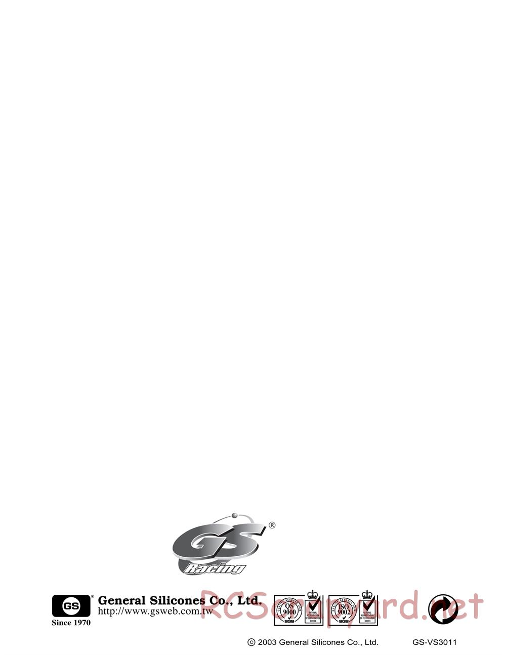 GS-Racing - Vision Pro - Manual - Page 52