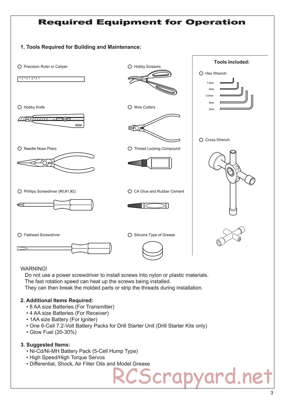 GS-Racing - XUT Pro Team - Manual - Page 3