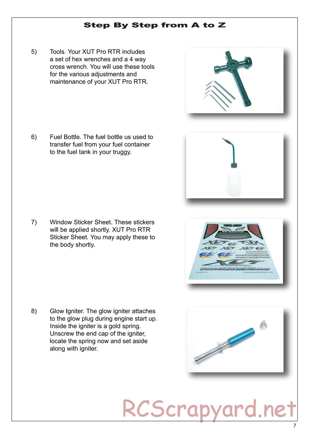 GS-Racing - XUT Pro - Manual - Page 7