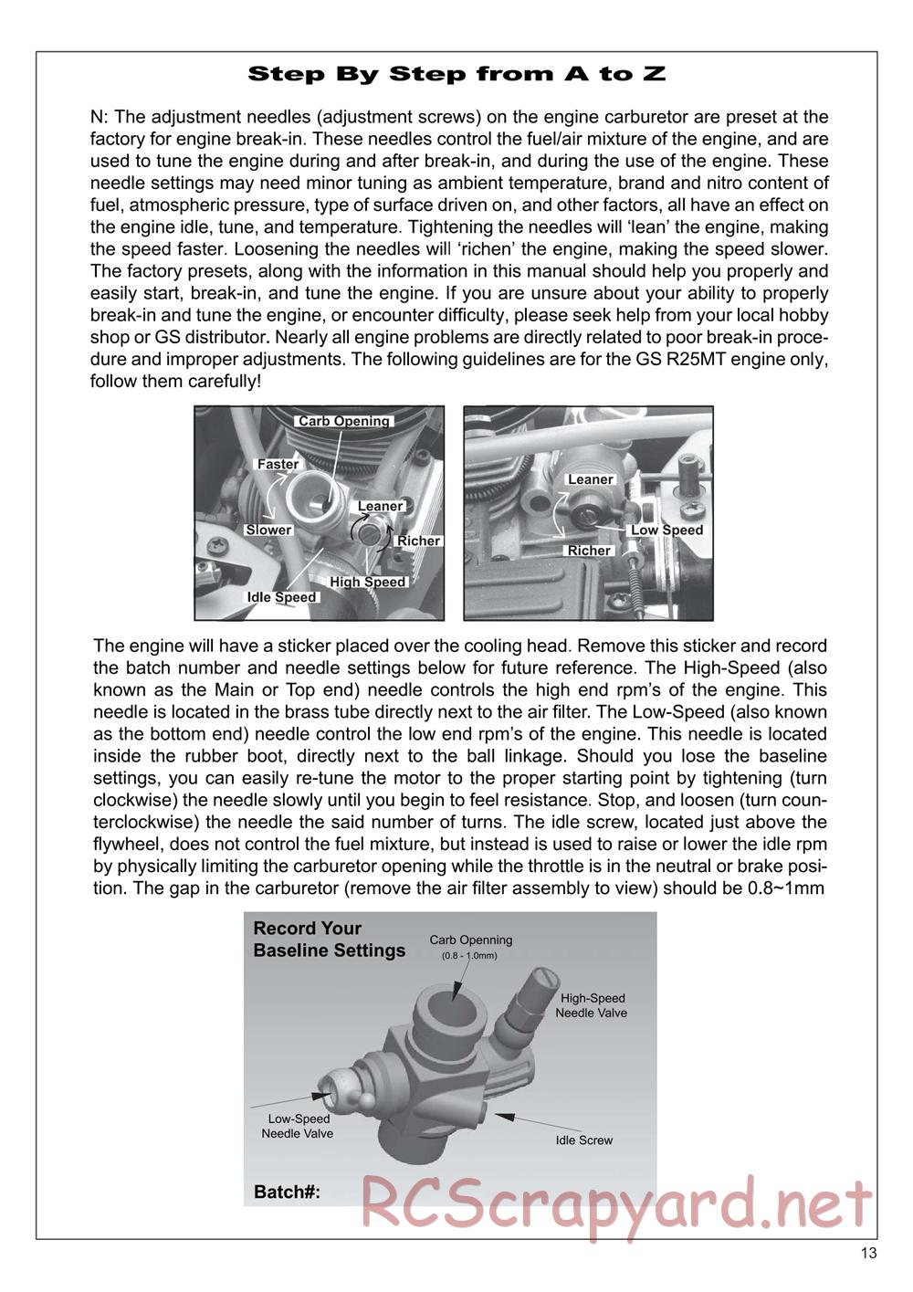GS-Racing - XUT Pro - Manual - Page 13