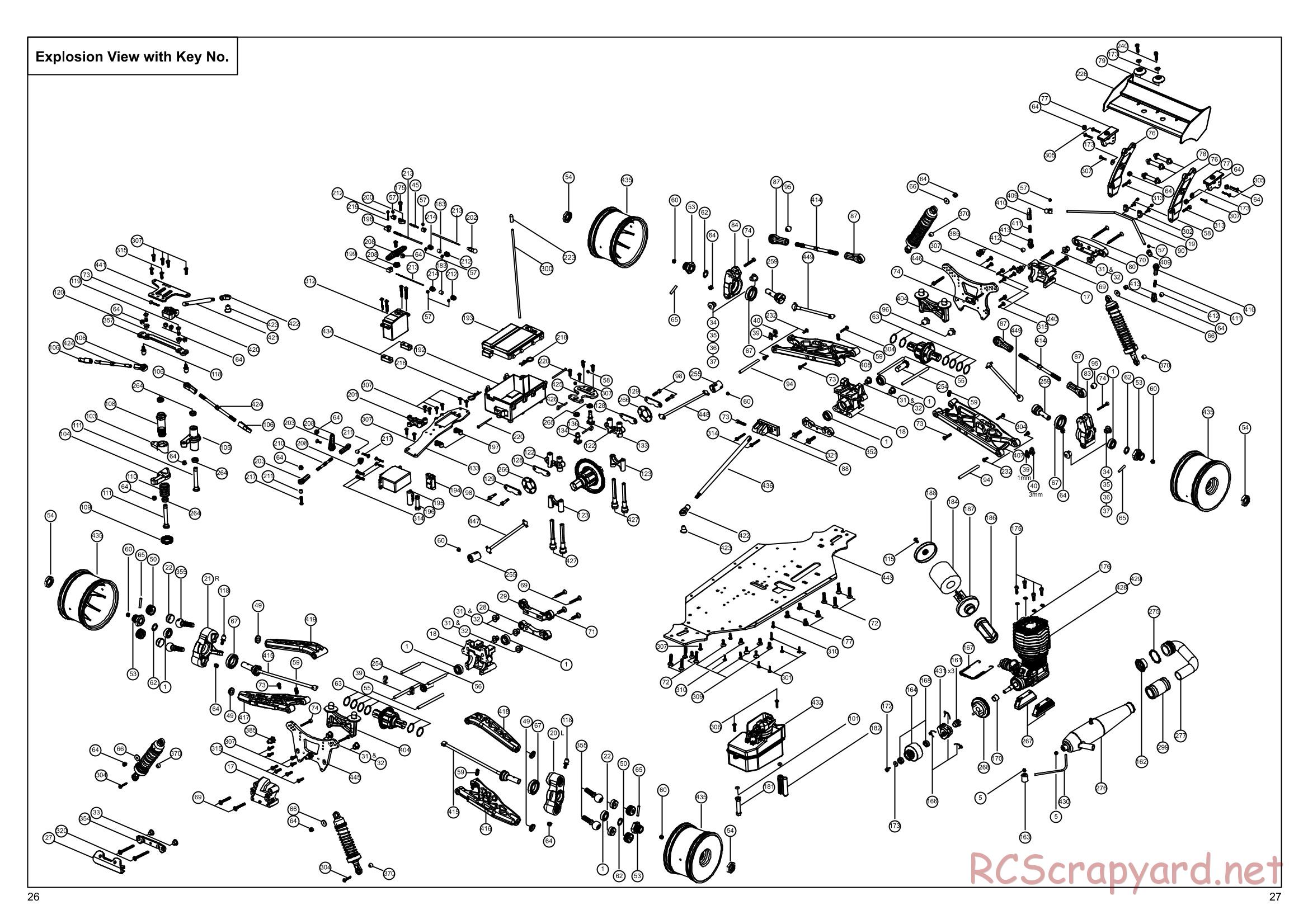 GS-Racing - XUT - Exploded View