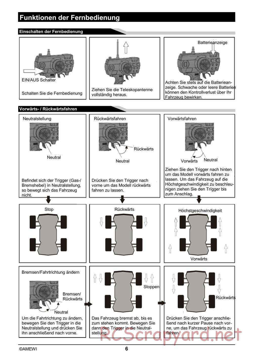 HBX / Amewi - Xmissile - Manual - Page 6
