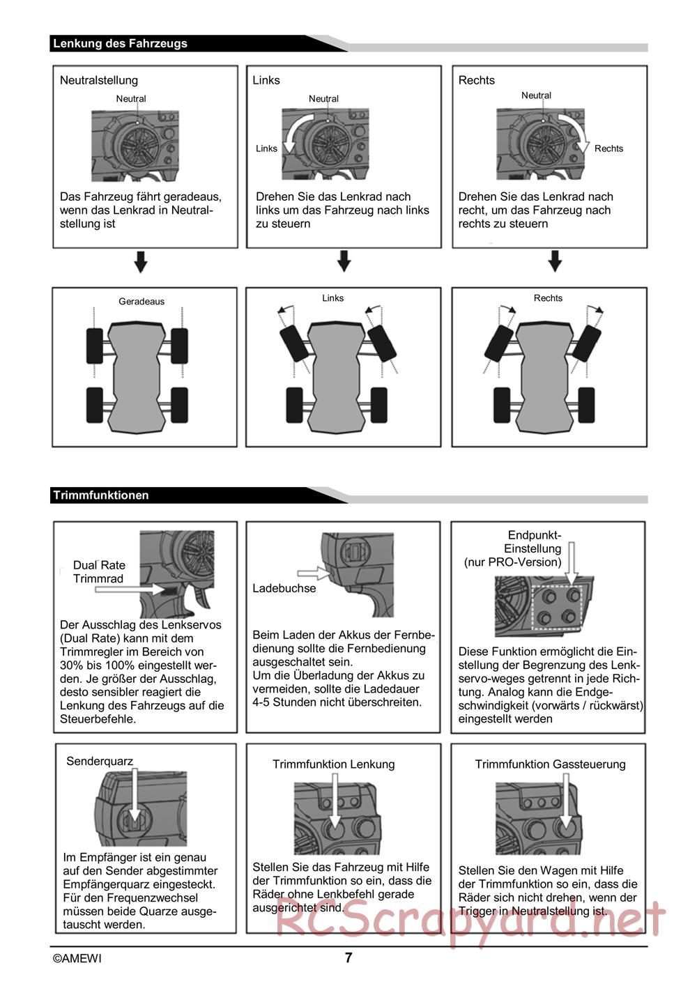 HBX / Amewi - Xmissile - Manual - Page 7