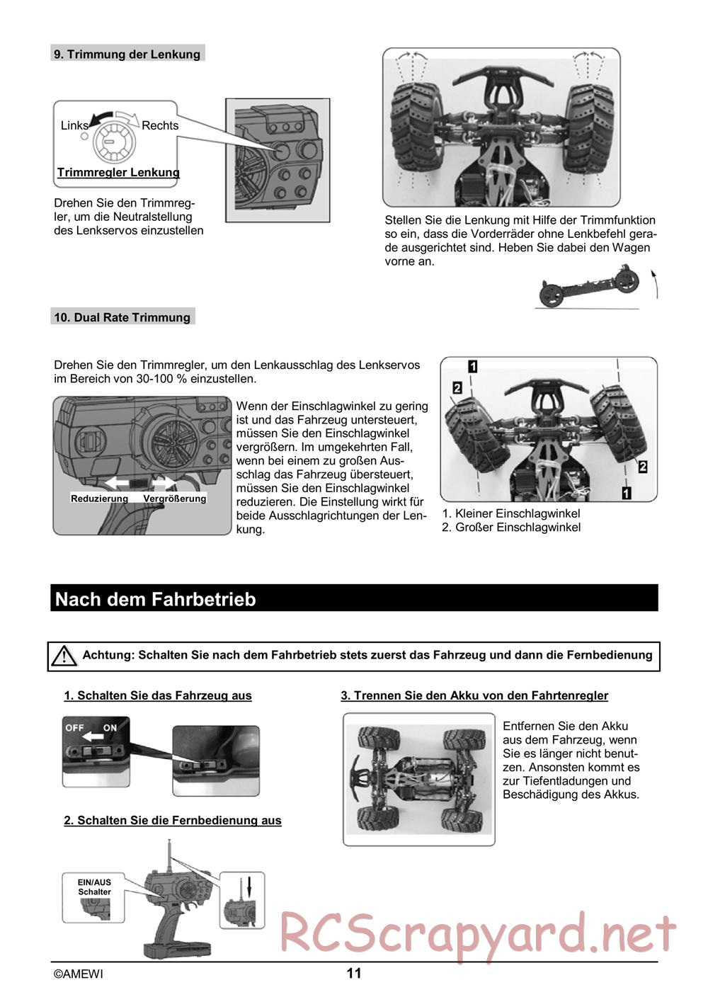 HBX / Amewi - Xmissile - Manual - Page 11