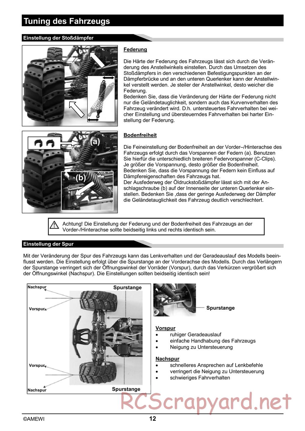 HBX / Amewi - Xmissile - Manual - Page 12