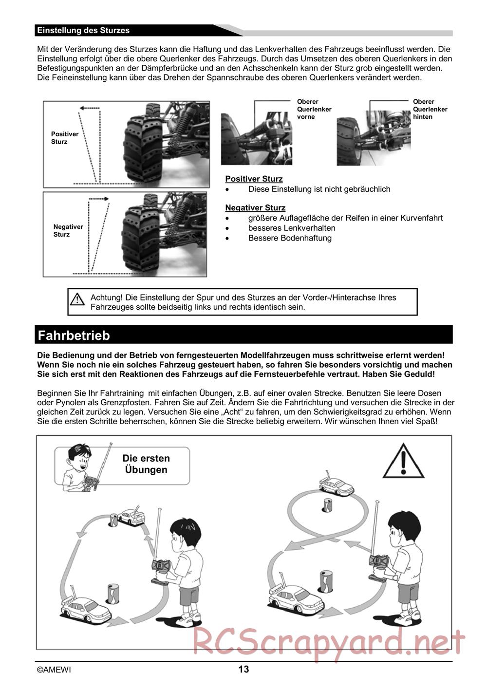 HBX / Amewi - Xmissile - Manual - Page 13