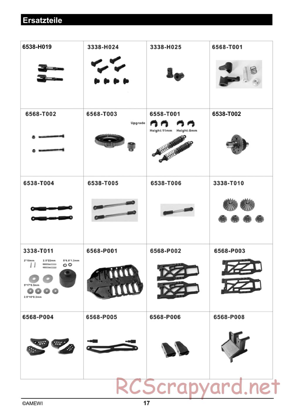 HBX / Amewi - Xmissile - Manual - Page 17