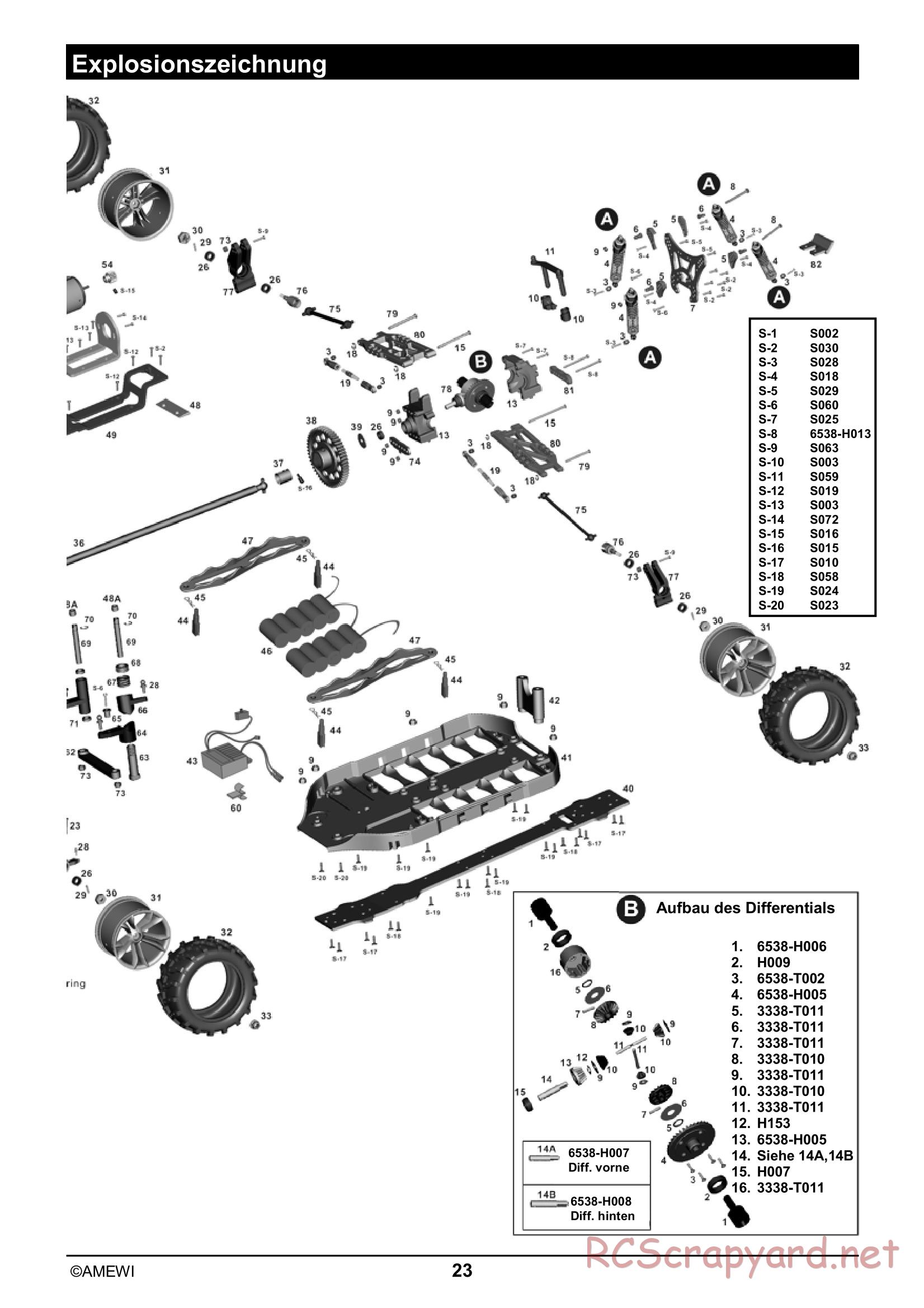 HBX / Amewi - Xmissile - Manual - Page 23