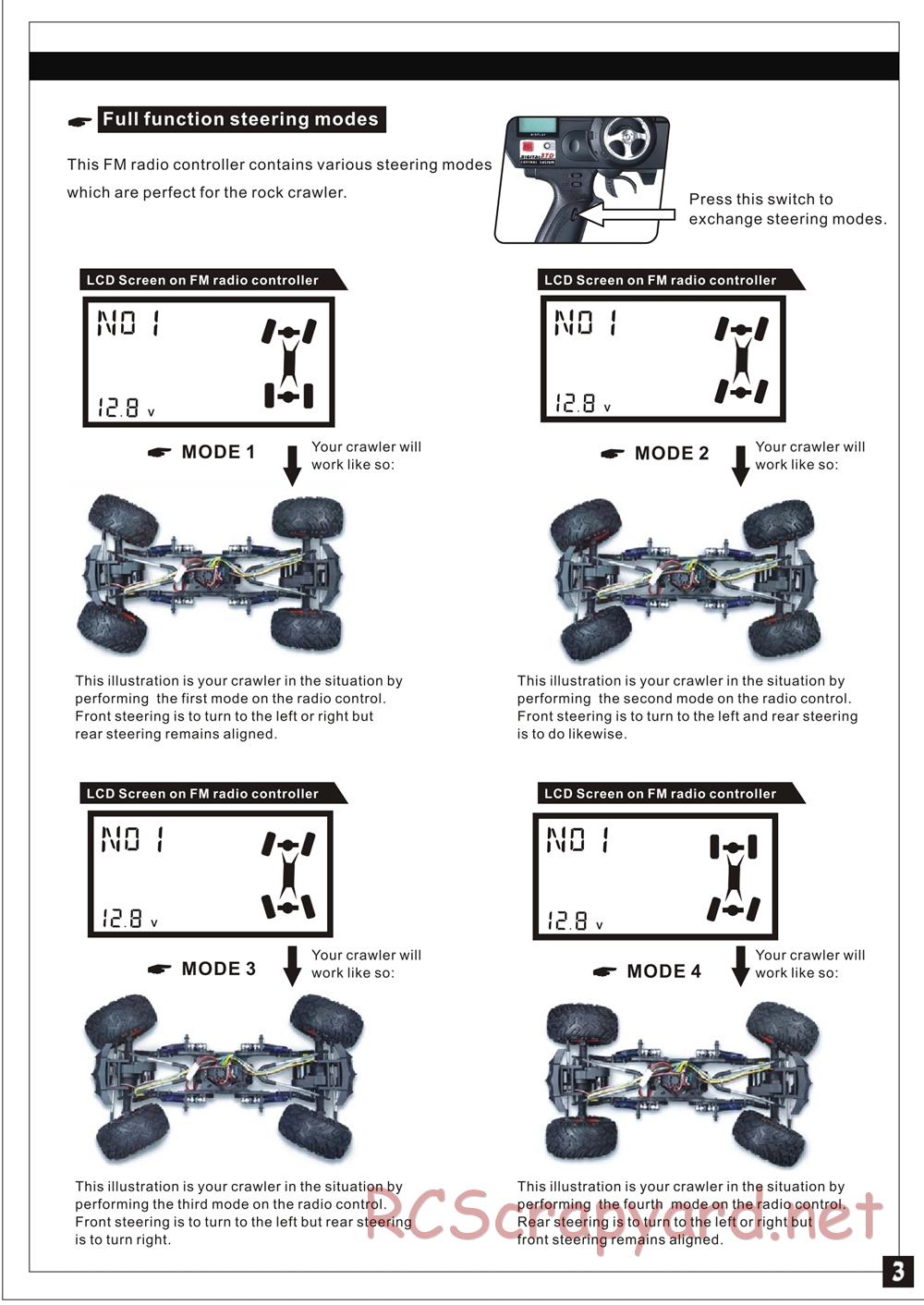 HBX - Basilisk - Manual - Page 4