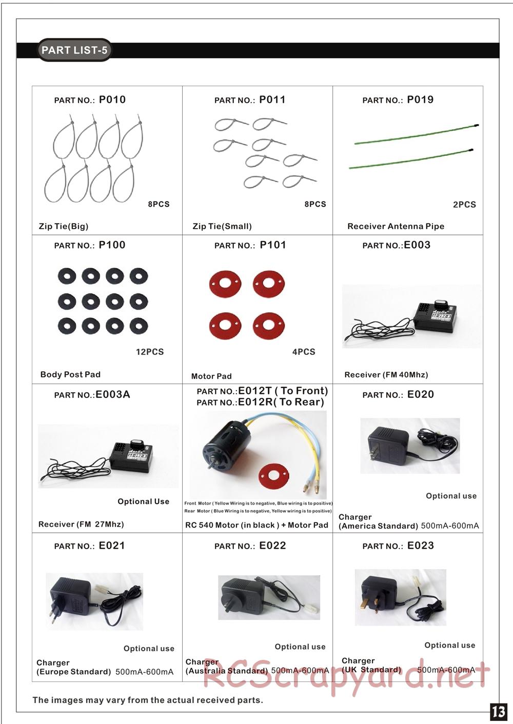 HBX - Basilisk - Manual - Page 14