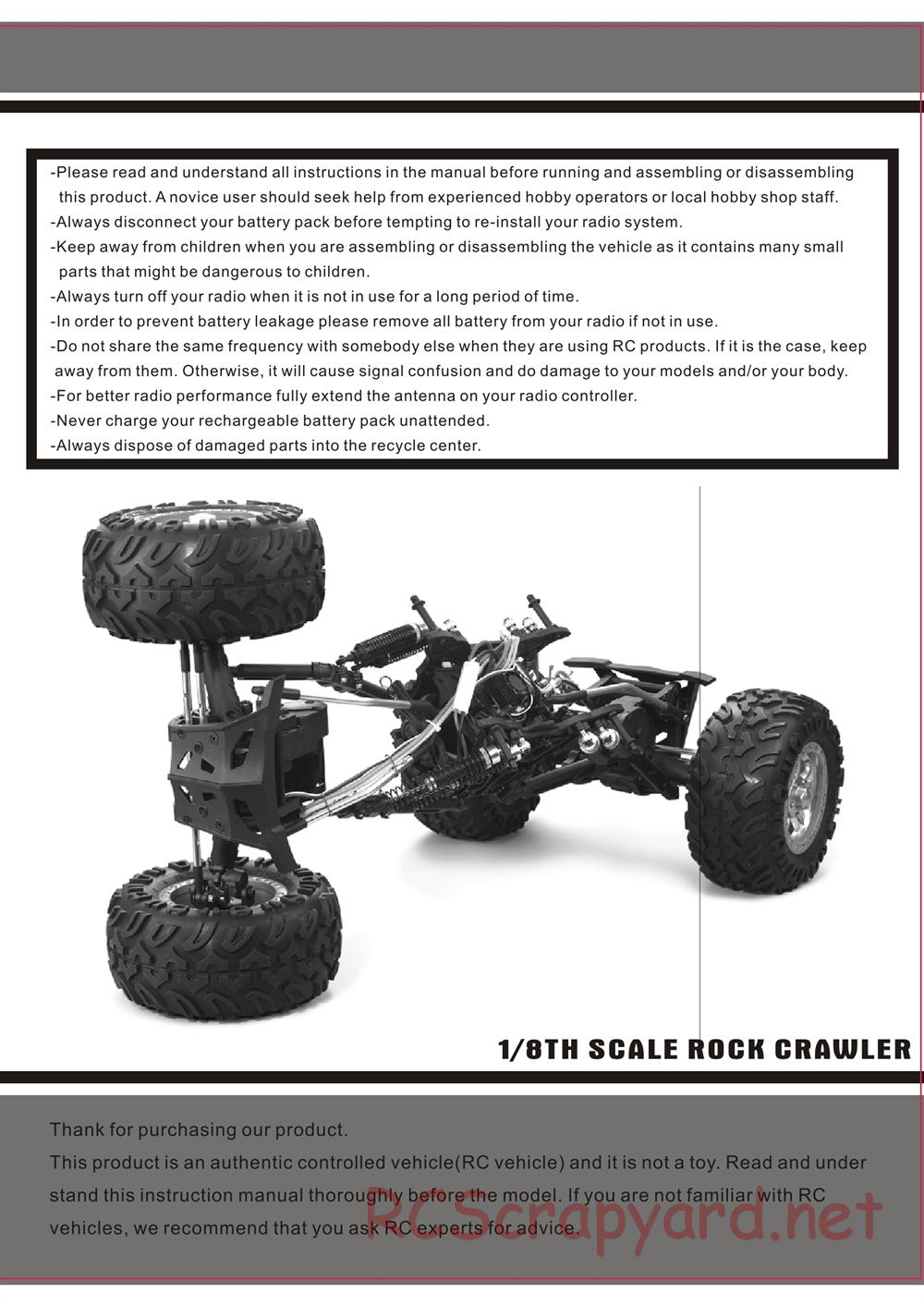 HBX - Basilisk - Manual - Page 22
