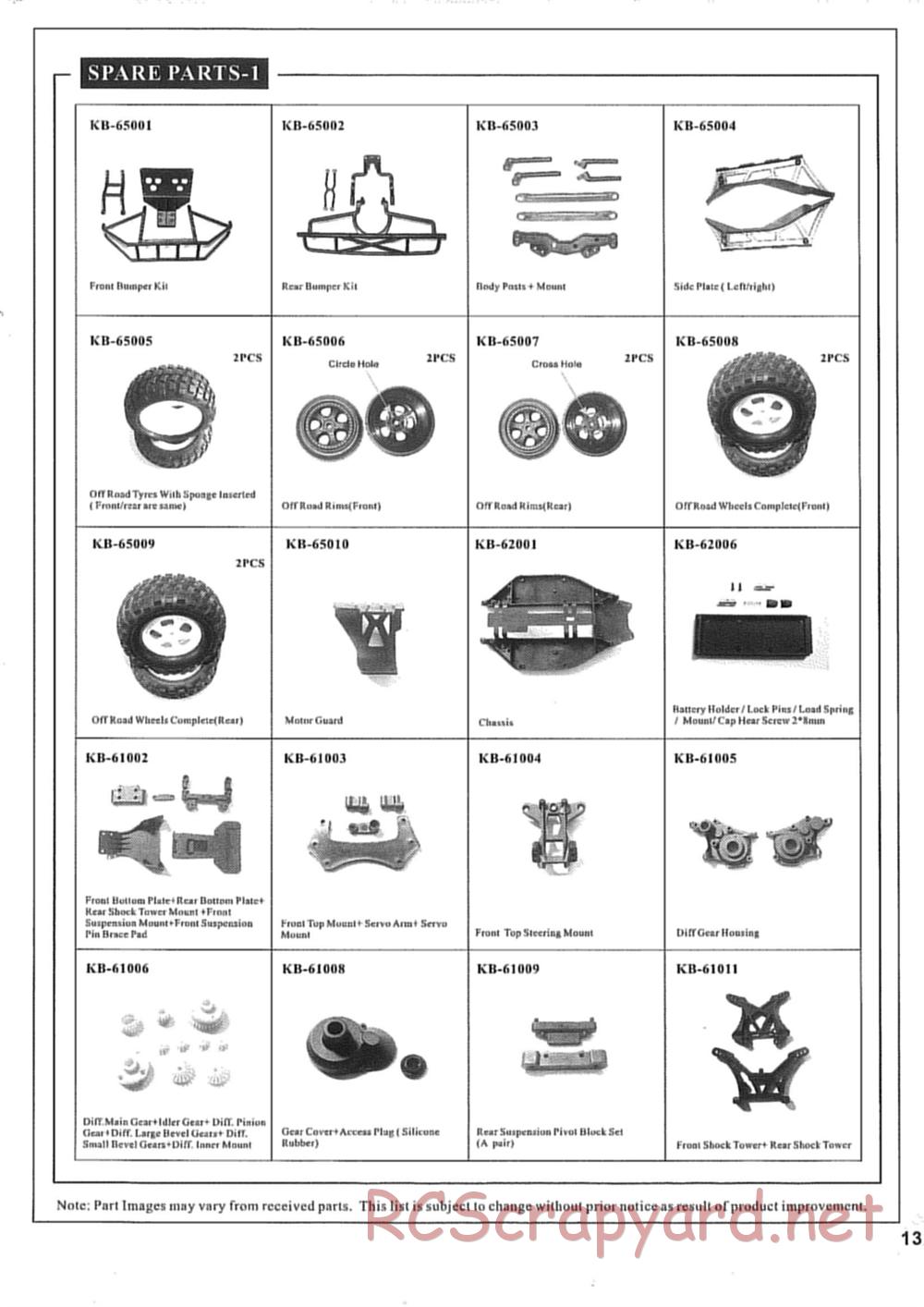 HBX - Hellhound - Manual - Page 13