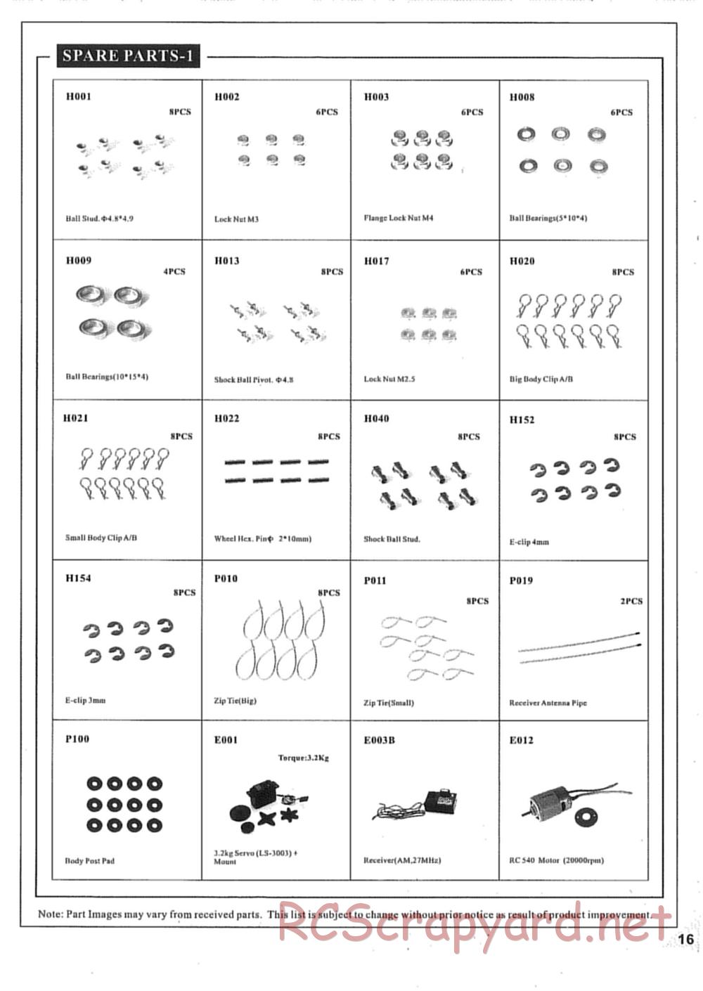HBX - Hellhound - Manual - Page 16