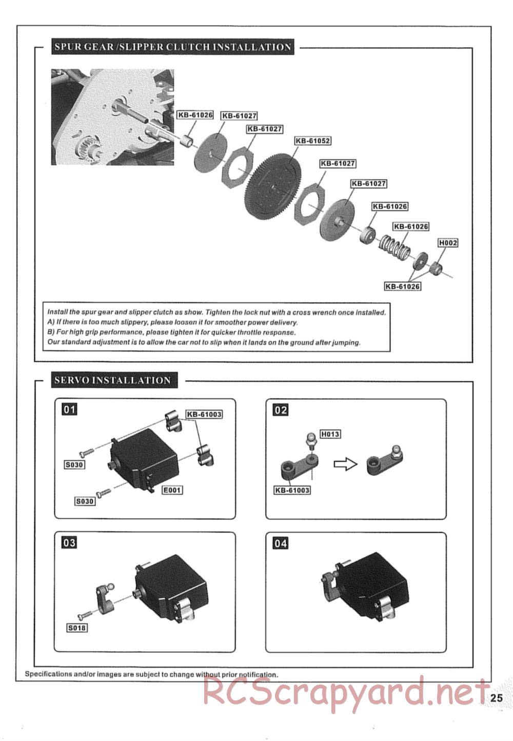HBX - Hellhound - Manual - Page 25