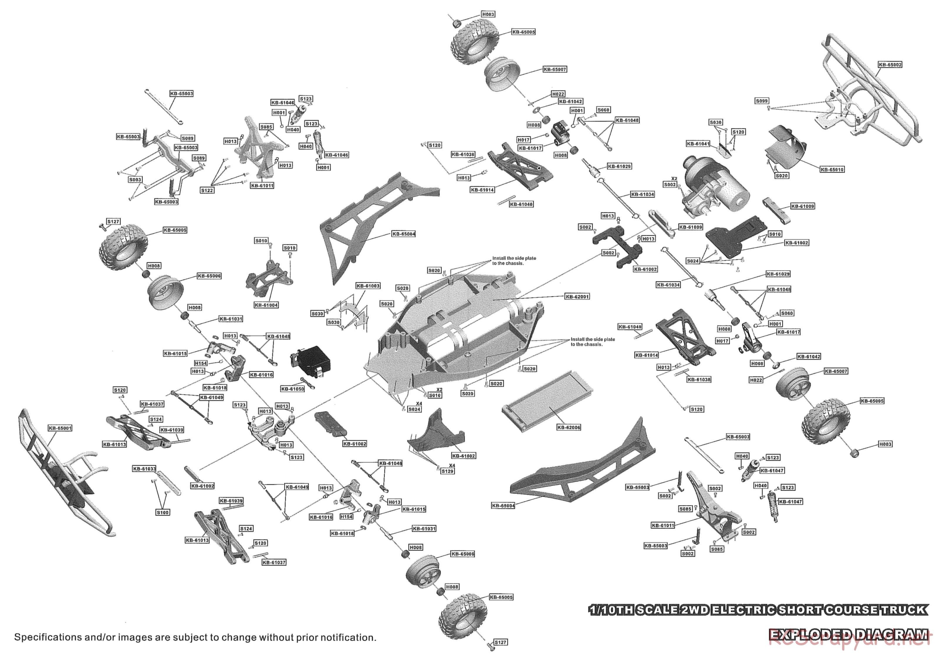 HBX - Hellhound - Exploded View