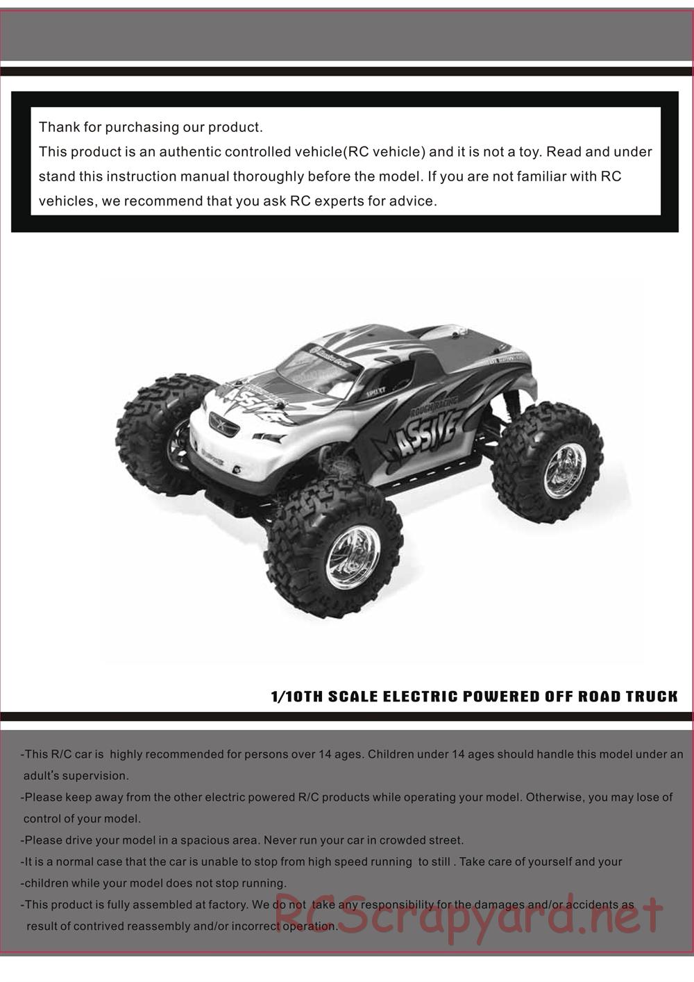 HBX - Massive - Manual - Page 23