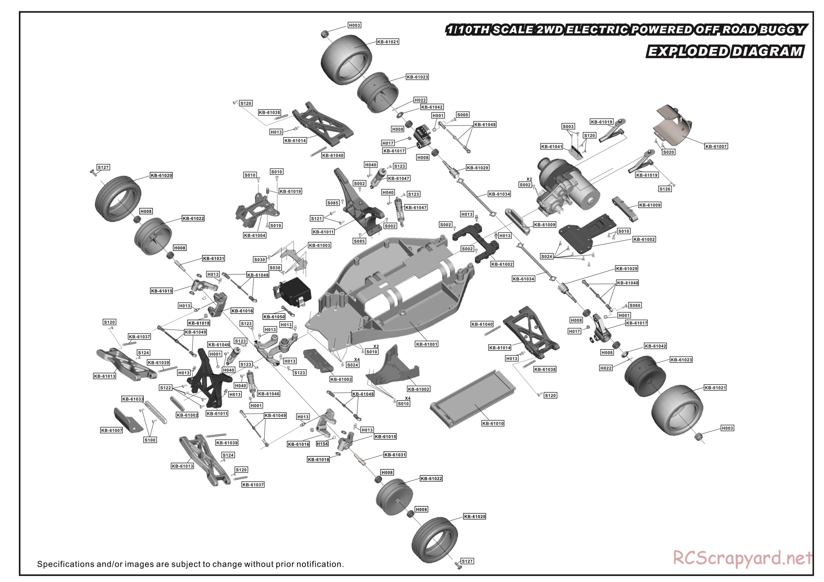 HBX - Quakewave - Exploded View 