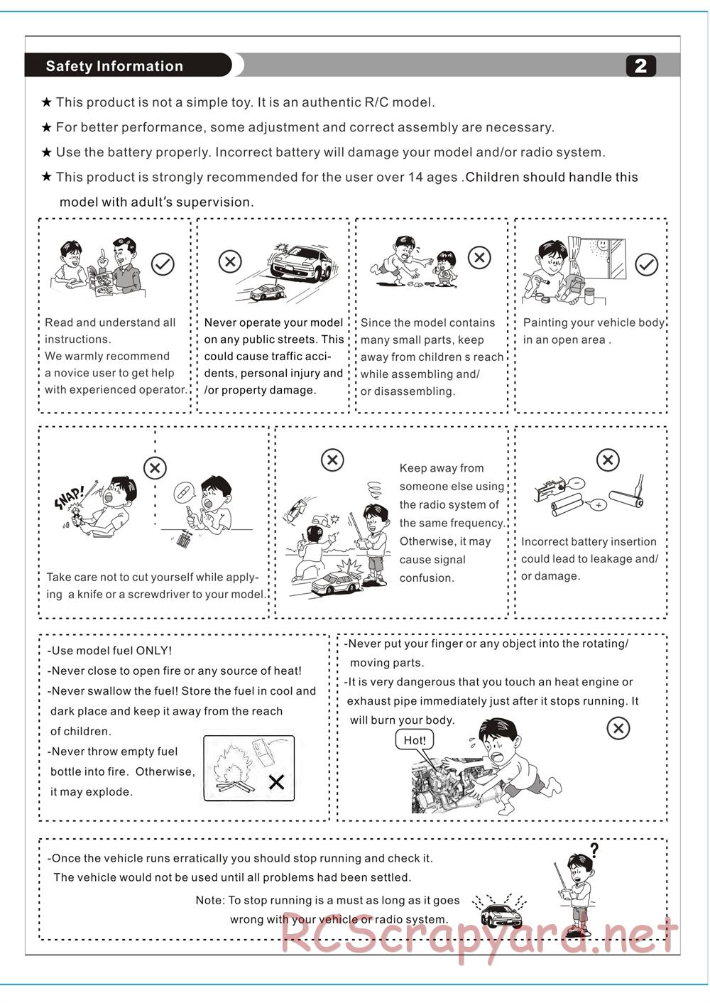 HBX - Rattlesnake - Manual - Page 3