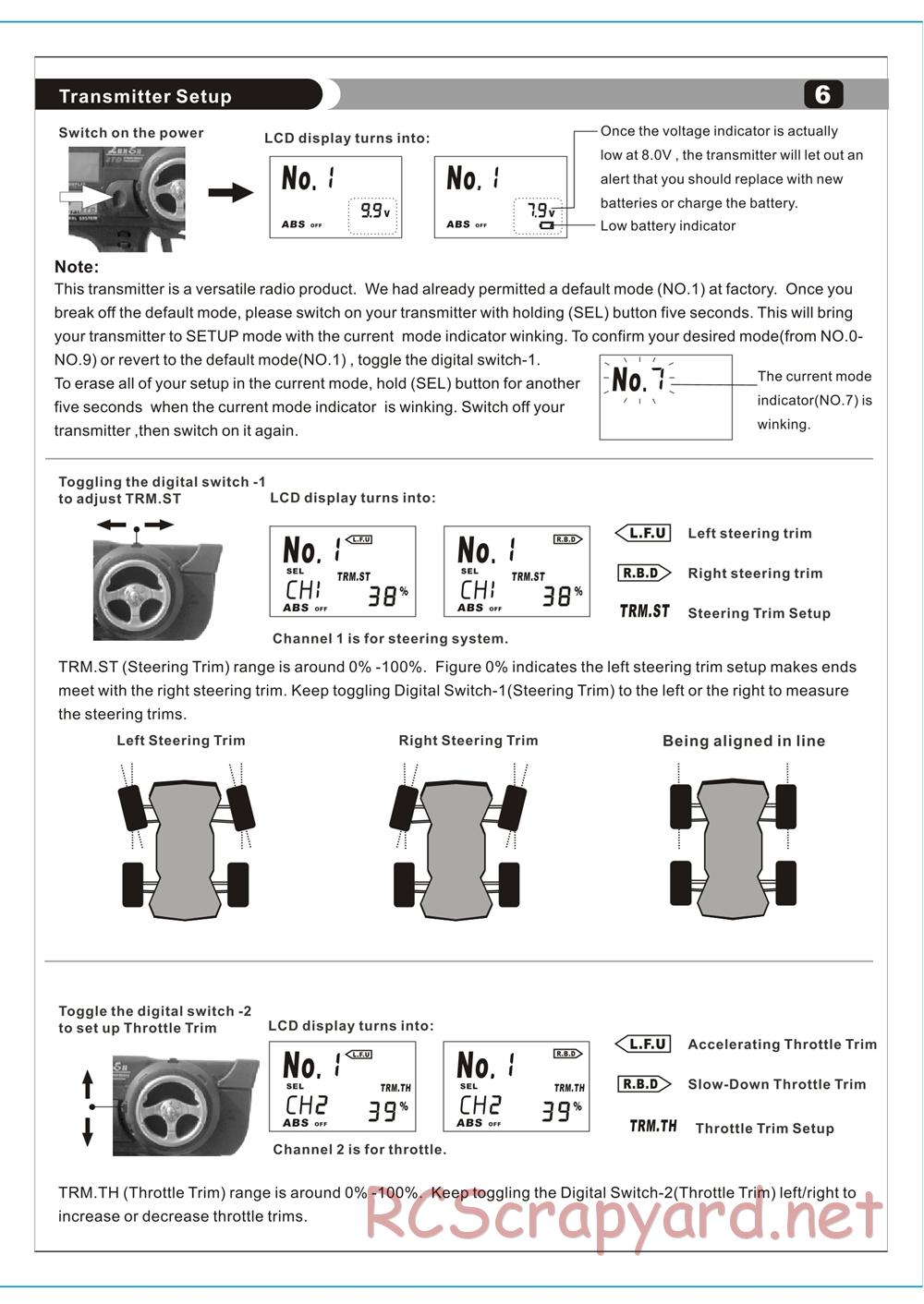 HBX - Rattlesnake - Manual - Page 7