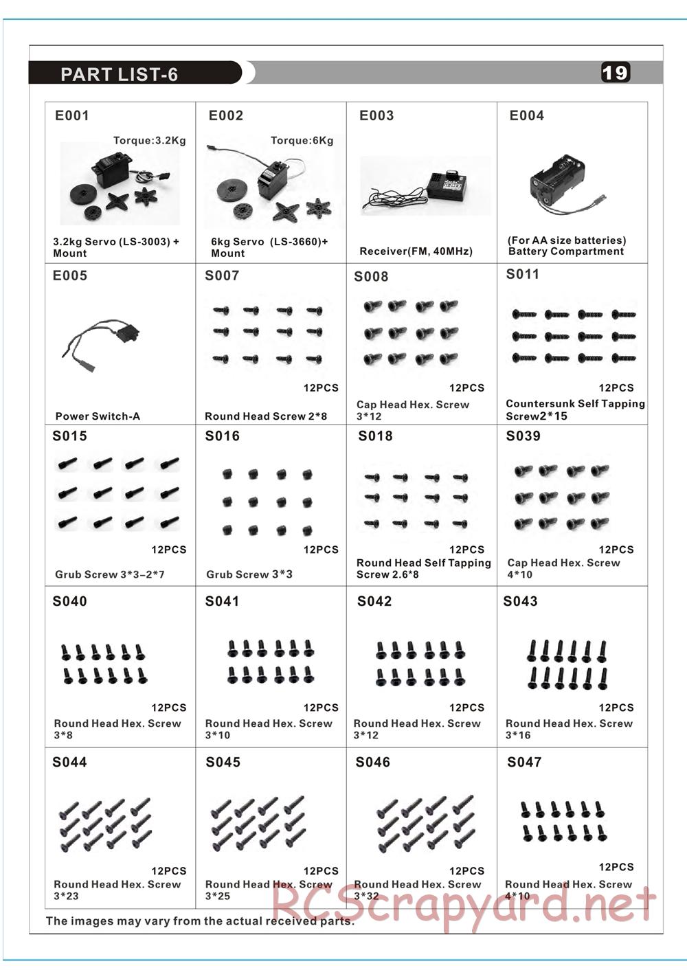 HBX - Rattlesnake - Manual - Page 20